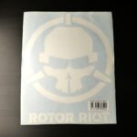 Rotor Riot Decal 9 Diameter