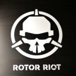 Rotor Riot Decal 9 Diameter